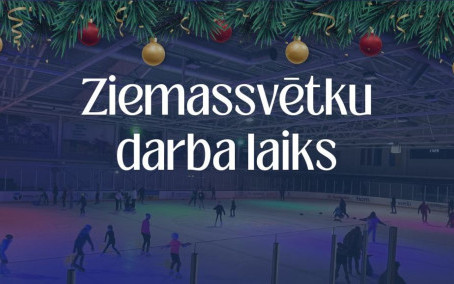 Kurbads ledus halle ir gatava sniegt jums ziemas priekus arī svētku laikā!