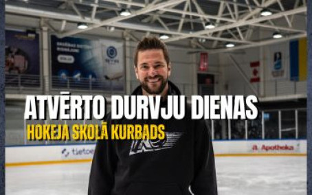 Tavs ceļš uz sapni sākas Kurbads hokeja skolā!